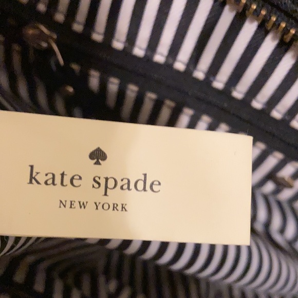 Kate Spade black leather tote - Picture 8 of 8